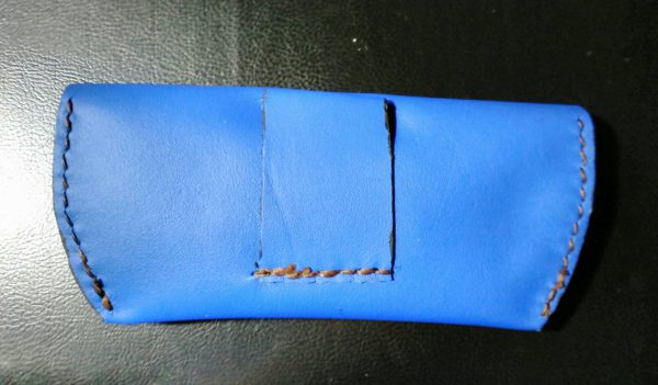 กล่องหนังใส่แว่น (Hand made) - Image 2